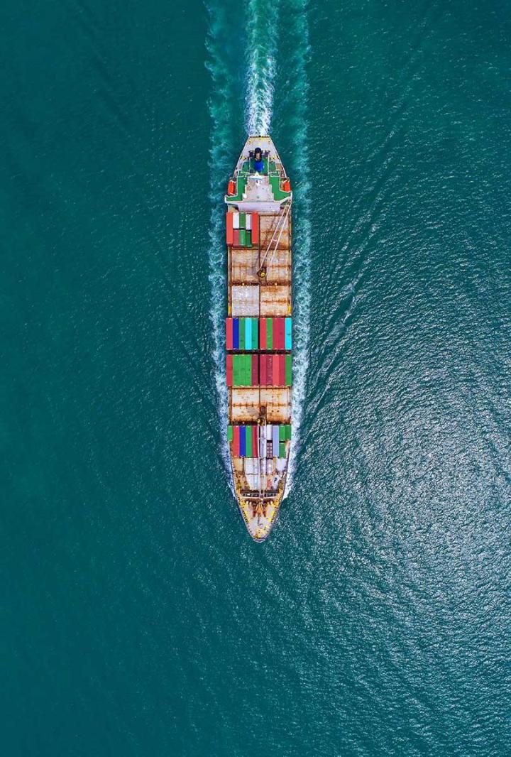 Quels sont les types de cargaisons transportés par voie maritime ? France